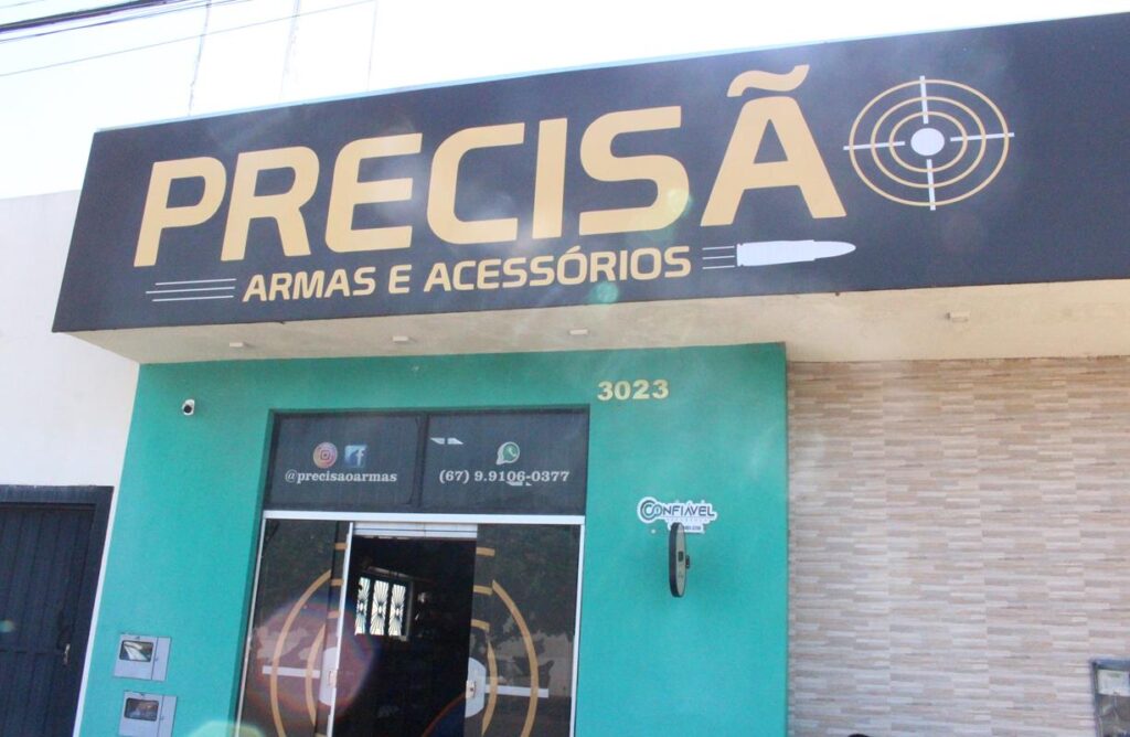 Mais que armas e acessórios loja Precisão oferece uma ampla variedade de artigos para presentes em Amambai