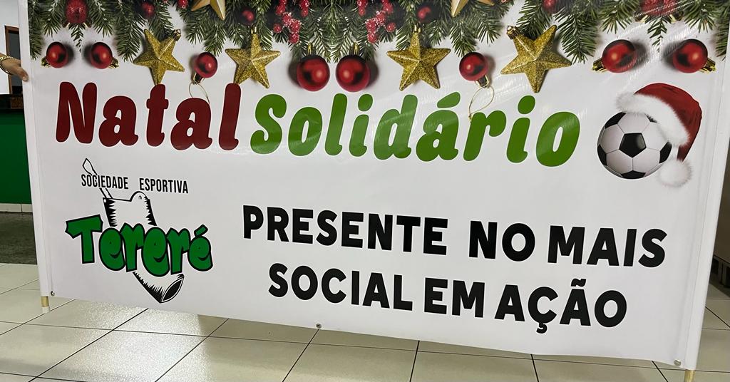 Clube Tereré entrega brinquedos da campanha Natal Solidário 2023 em Amambai