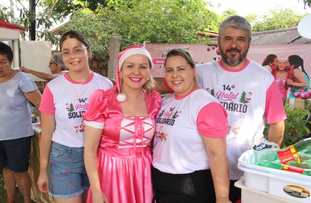 Sucesso total 14º Natal Solidário Amigos da Janete Córdoba distribuiu mais de 1.500 brinquedos em Amambai