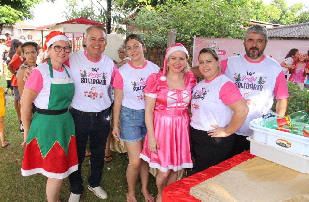 Sucesso total 14º Natal Solidário Amigos da Janete Córdoba distribuiu mais de 1.500 brinquedos em Amambai