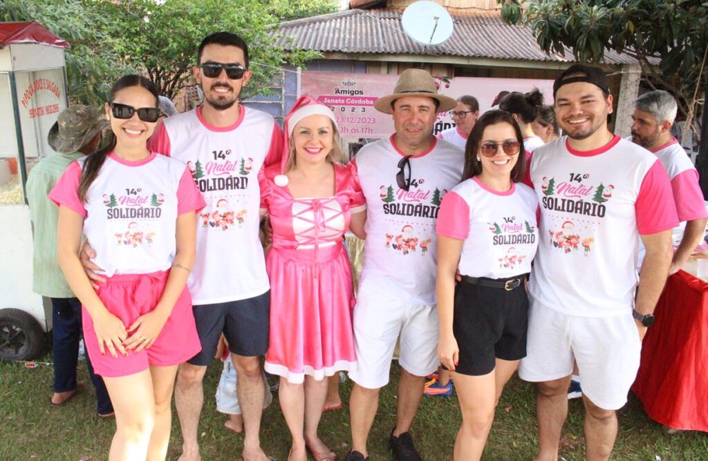 Sucesso total 14º Natal Solidário Amigos da Janete Córdoba distribuiu mais de 1.500 brinquedos em Amambai