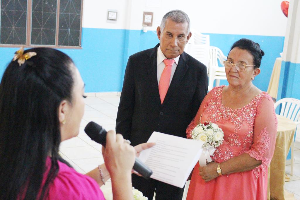 Bodas de Ouro, 50 anos de casados de Maria Marques Almiron e Arlindo Nunes Almiron