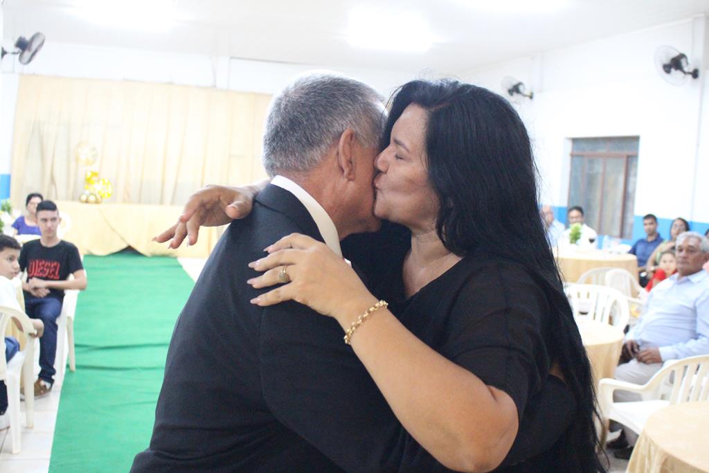 Bodas de Ouro, 50 anos de casados de Maria Marques Almiron e Arlindo Nunes Almiron