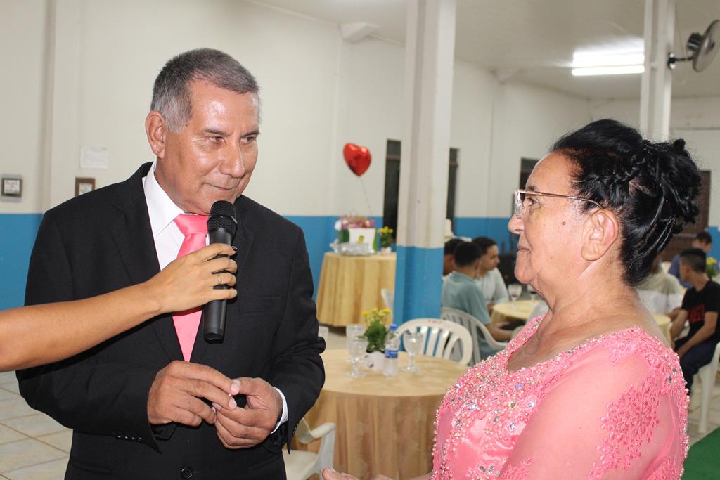 Bodas de Ouro, 50 anos de casados de Maria Marques Almiron e Arlindo Nunes Almiron