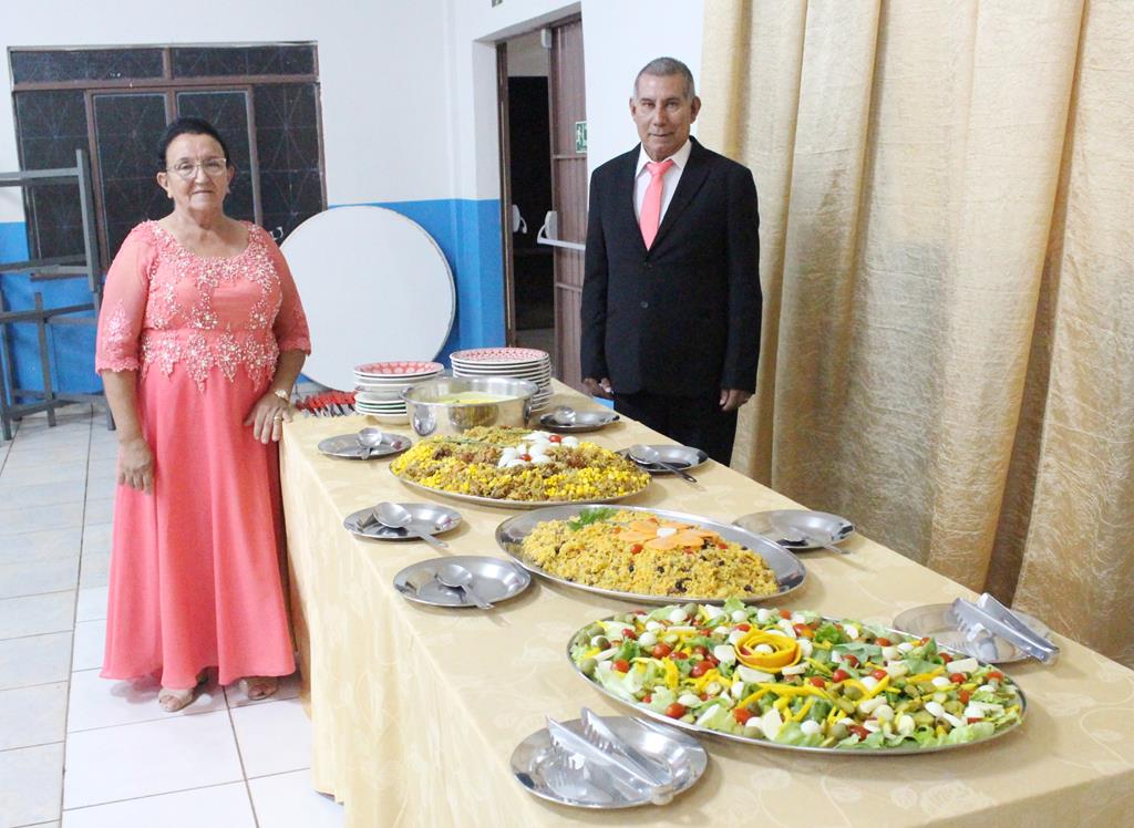 Bodas de Ouro, 50 anos de casados de Maria Marques Almiron e Arlindo Nunes Almiron