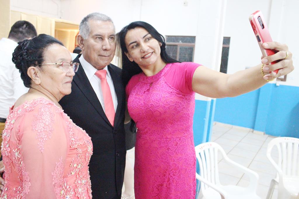 Bodas de Ouro, 50 anos de casados de Maria Marques Almiron e Arlindo Nunes Almiron