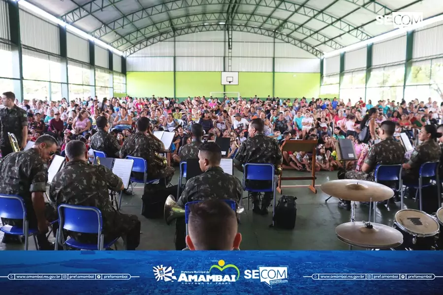 Mais Social em Ação ofereceu serviços e recreação às famílias de Amambai