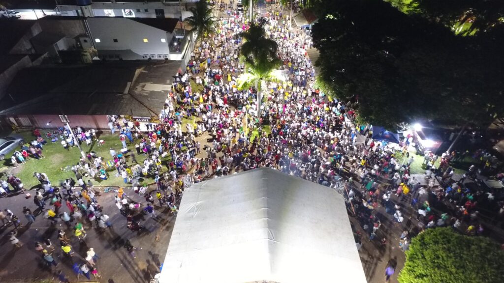 Recorde de público marca a festa da virada em Paranhos