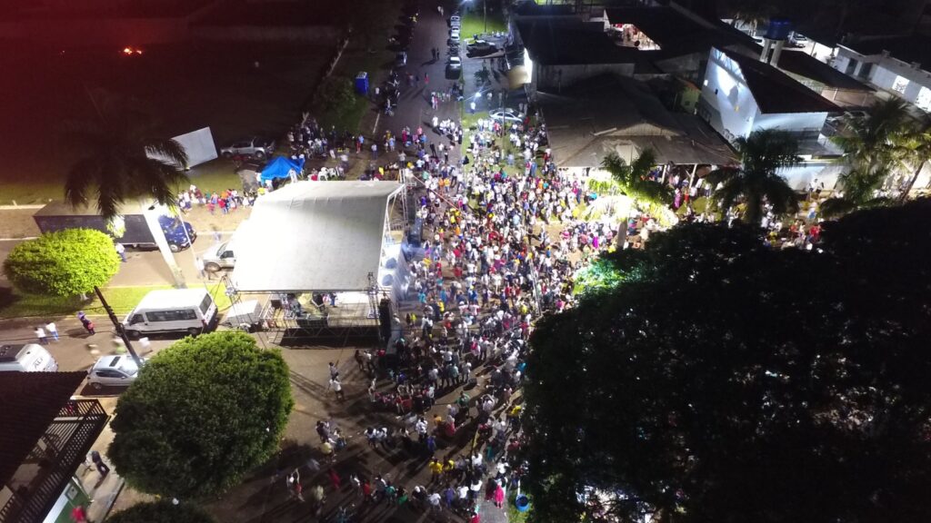 Recorde de público marca a festa da virada em Paranhos