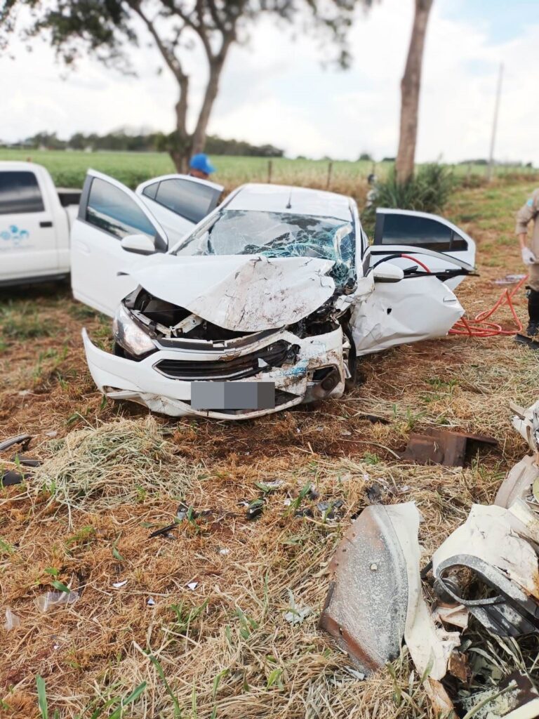 Colisão entre veículos deixa feridos entre Amambai e Ponta Porã