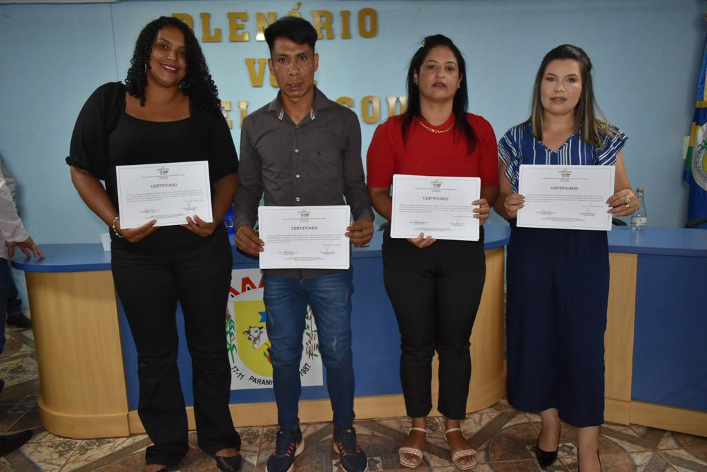 Solenidade na Câmara marcou a posse dos novos conselheiros tutelares em Paranhos