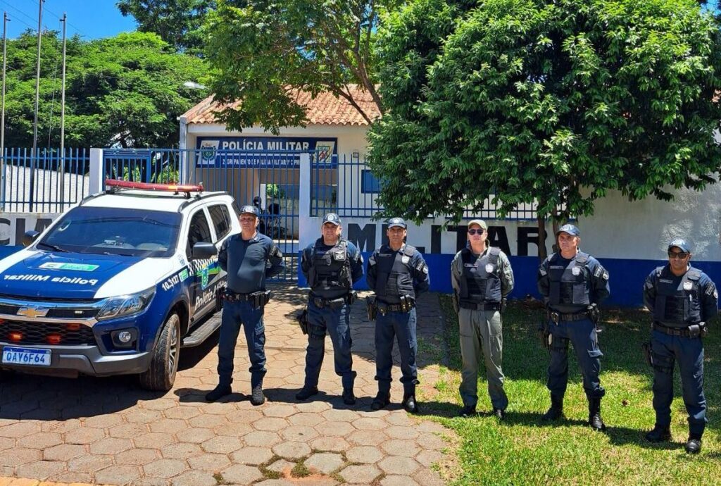 Comandante do CPA-4 visita unidades da Polícia Militar em Amambai e região