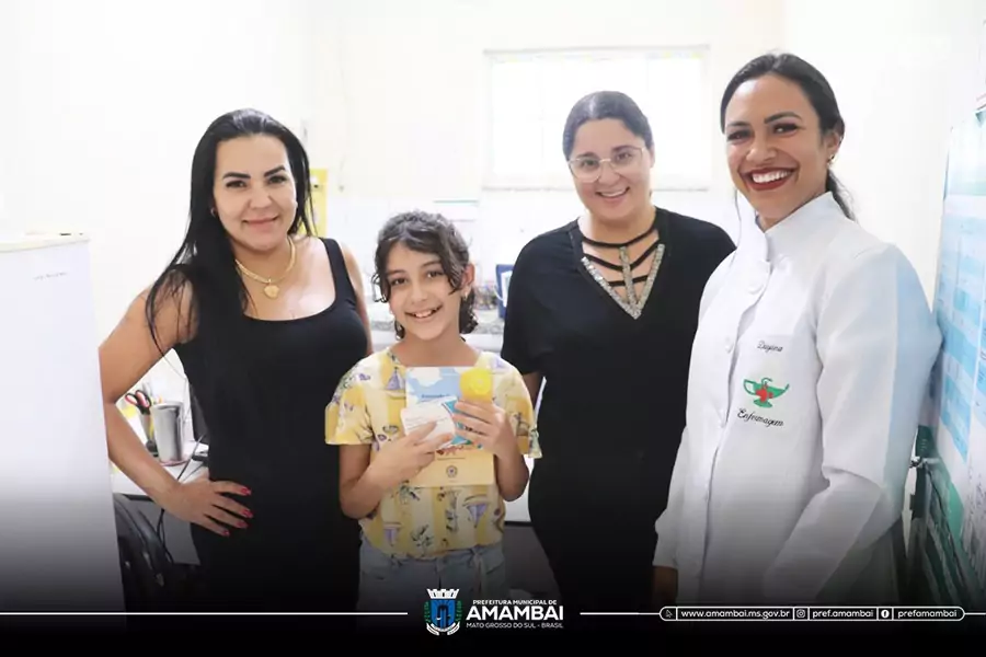 Amambai iniciou campanha de vacinação contra a dengue nesta quinta-feira (15)