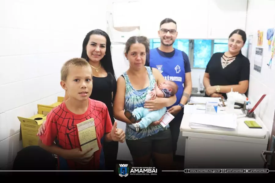 Amambai iniciou campanha de vacinação contra a dengue nesta quinta-feira (15)