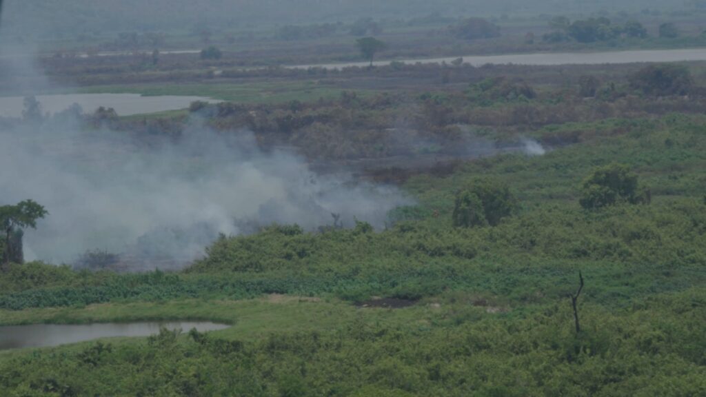 Com incêndio extinto no Pantanal de MS, bombeiros fazem monitoramento na Serra do Amolar