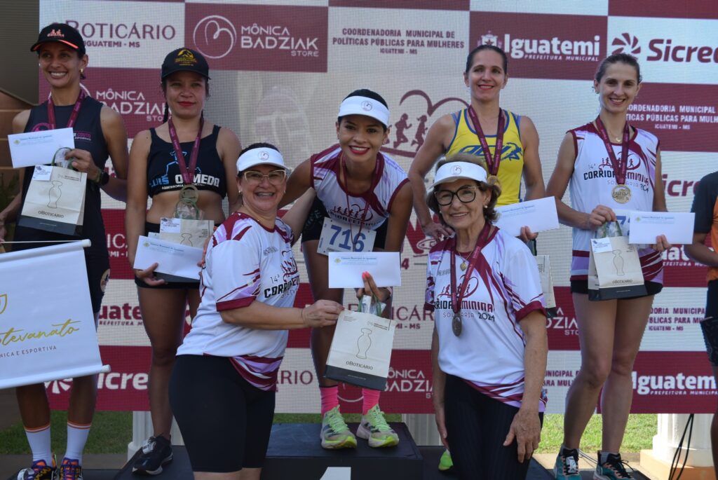 14ª Corrida Solidária Feminina mais uma vez foi um sucesso em Iguatemi