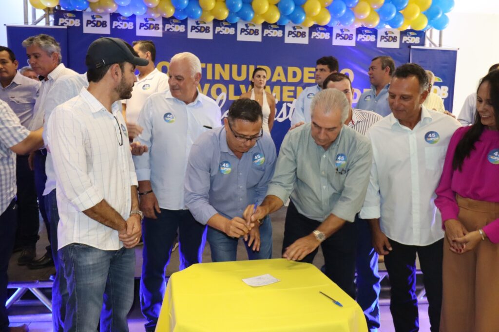 Caravana de Caracol prestigia ato de filiação do PSDB em Bela Vista