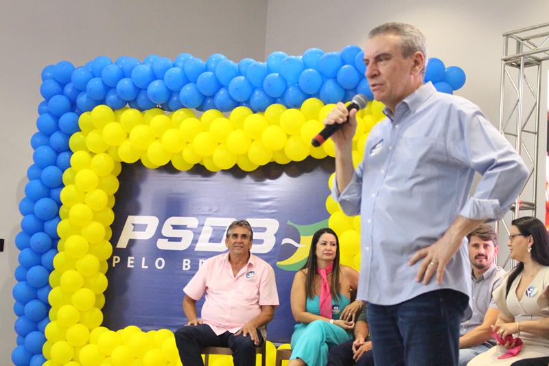 Com a presença de Reinaldo Azambuja PSDB promove ato de filiação em Aral Moreira