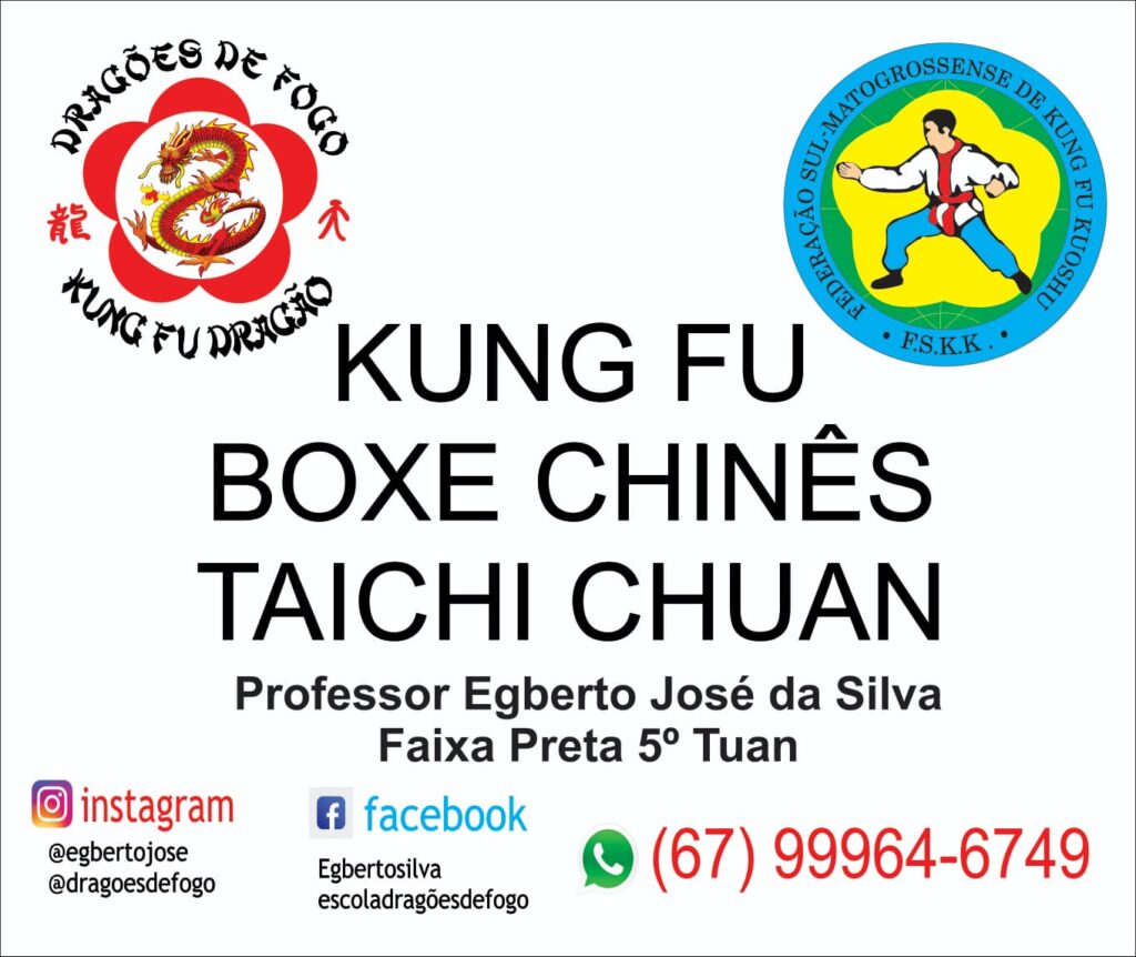 Escola Dragões de Fogo de Artes Marciais Chinesas de Amambai agora também está em Dourados