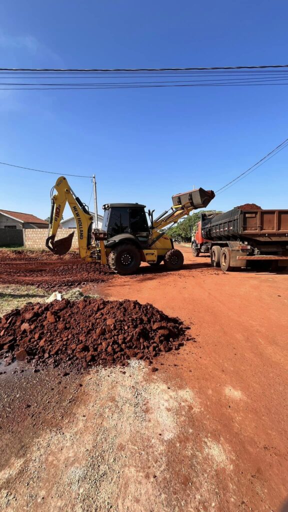 Jardim Élida recebe obra de asfalto e ficará 100% asfaltado