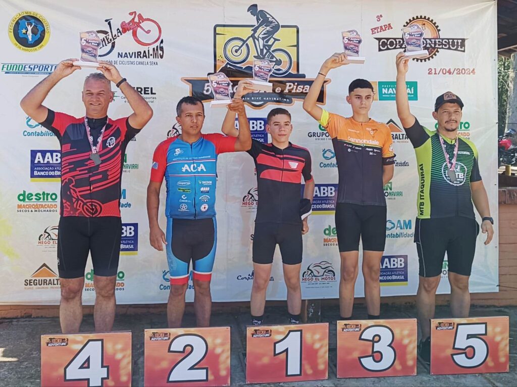 ACA destaca, mais uma vez, o nome de Amambai em competição regional de ciclismo