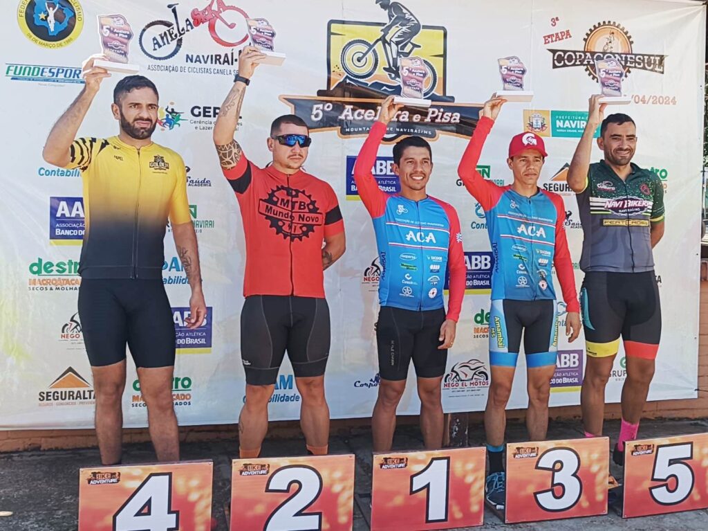 ACA destaca, mais uma vez, o nome de Amambai em competição regional de ciclismo