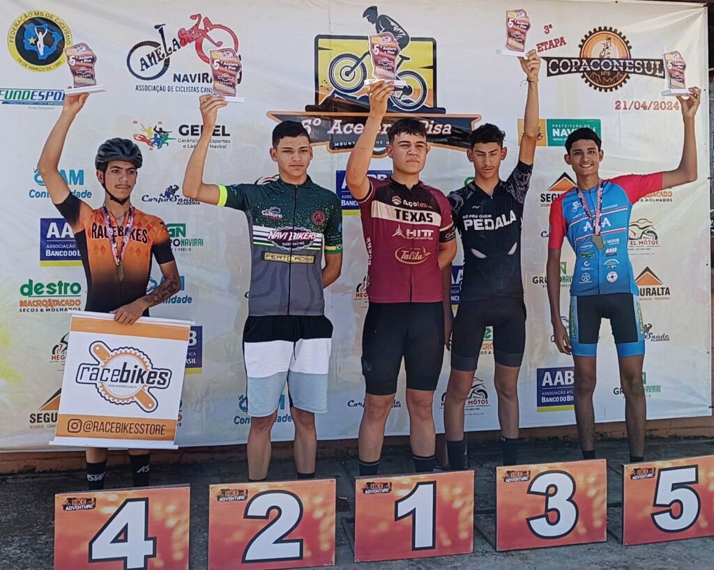 ACA destaca, mais uma vez, o nome de Amambai em competição regional de ciclismo