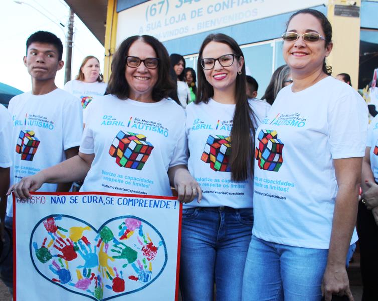 2ª Caminhada em alusão ao Dia Mundial da Conscientização do Autismo aconteceu nesse sábado, dia 20 em Amambai