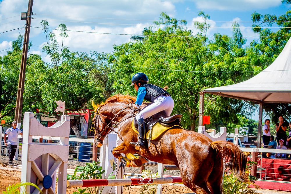 Amazona amambaiense é destaque em competição estadual de hipismo em Maracaju