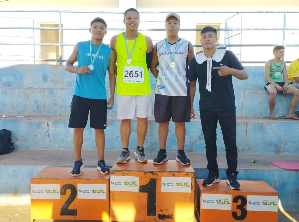 Com 2 ouros e 1 prata, atletas de Amambai foram destaques no Estadual de Atletismo Sub-20 em Campo Grande