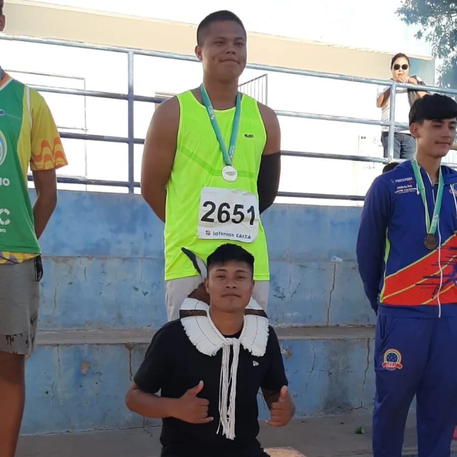 Com 2 ouros e 1 prata, atletas de Amambai foram destaques no Estadual de Atletismo Sub-20 em Campo Grande