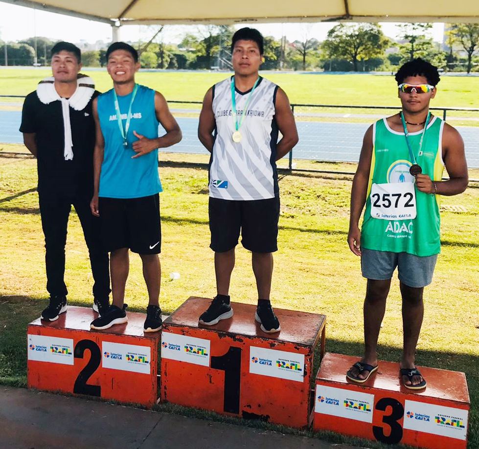 Com 2 ouros e 1 prata, atletas de Amambai foram destaques no Estadual de Atletismo Sub-20 em Campo Grande