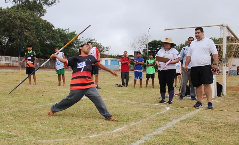 Atletismo abriu nessa segunda os Jogos Intercolegiais 2024 em Amambai