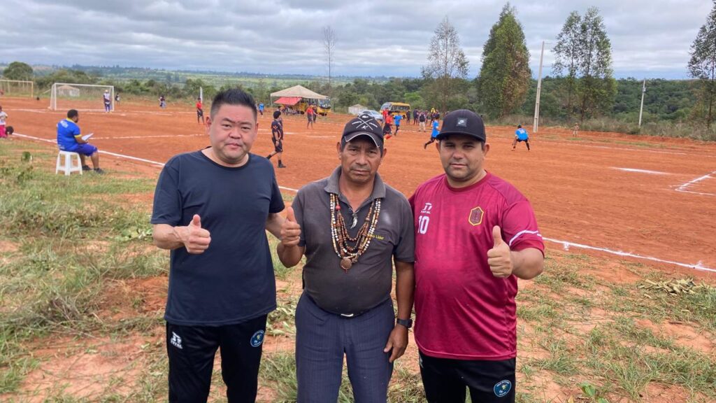 1ª Copa Indígena de Futebol de Campo teve seu início no sábado (18), na Aldeia Pyelito Kuê, em Iguatemi