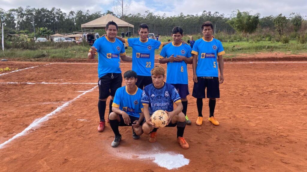 1ª Copa Indígena de Futebol de Campo teve seu início no sábado (18), na Aldeia Pyelito Kuê, em Iguatemi