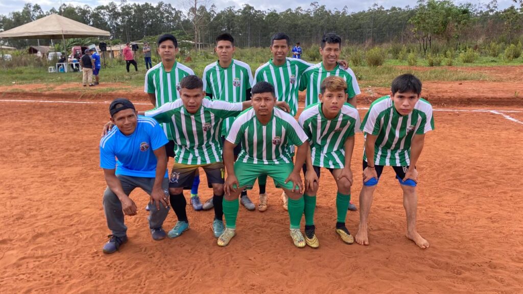 1ª Copa Indígena de Futebol de Campo teve seu início no sábado (18), na Aldeia Pyelito Kuê, em Iguatemi