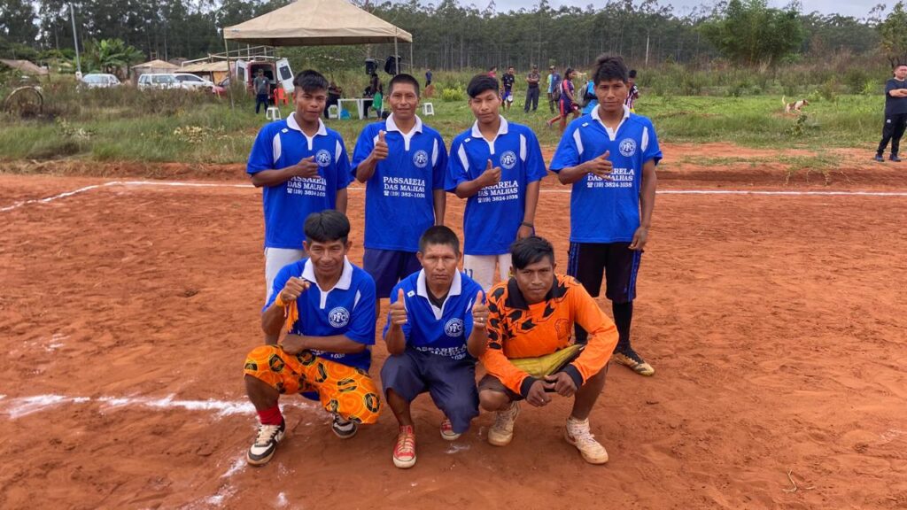 1ª Copa Indígena de Futebol de Campo teve seu início no sábado (18), na Aldeia Pyelito Kuê, em Iguatemi