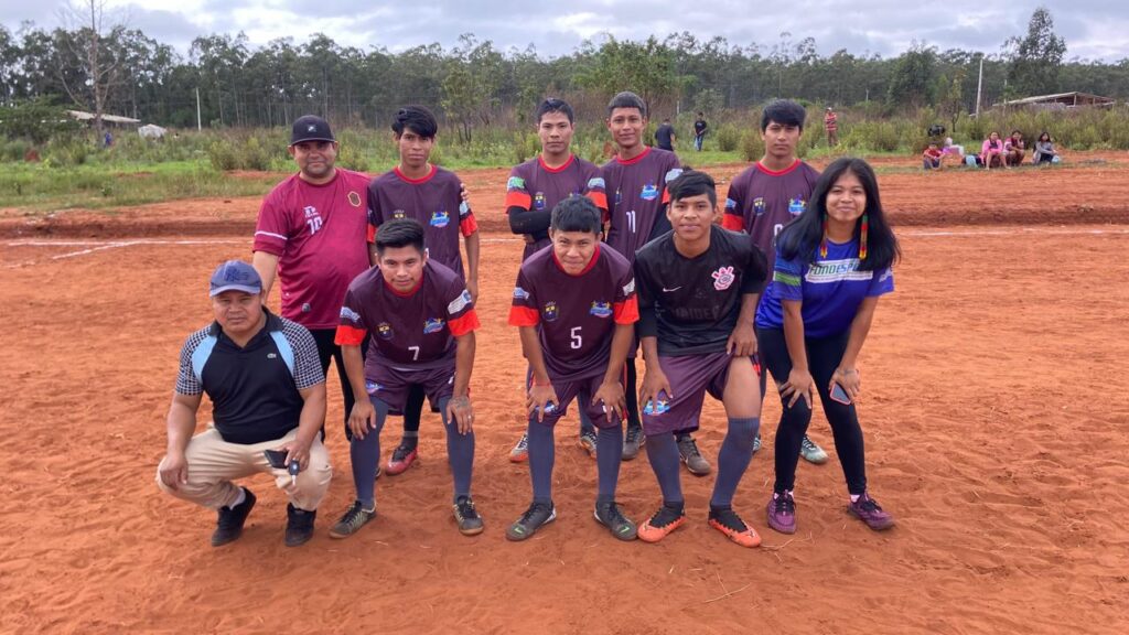 1ª Copa Indígena de Futebol de Campo teve seu início no sábado (18), na Aldeia Pyelito Kuê, em Iguatemi