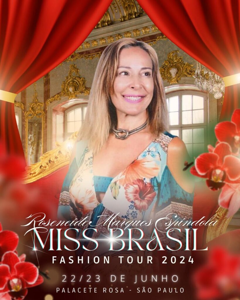 Roseneide Marques, embaixadora e convidada de honra do Miss Brasil Fashion 2024