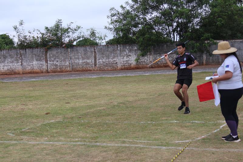 Atletismo abriu nessa segunda os Jogos Intercolegiais 2024 em Amambai