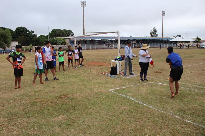 Atletismo abriu nessa segunda os Jogos Intercolegiais 2024 em Amambai