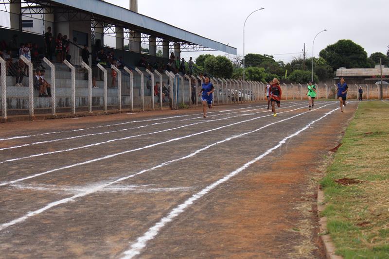 Atletismo abriu nessa segunda os Jogos Intercolegiais 2024 em Amambai