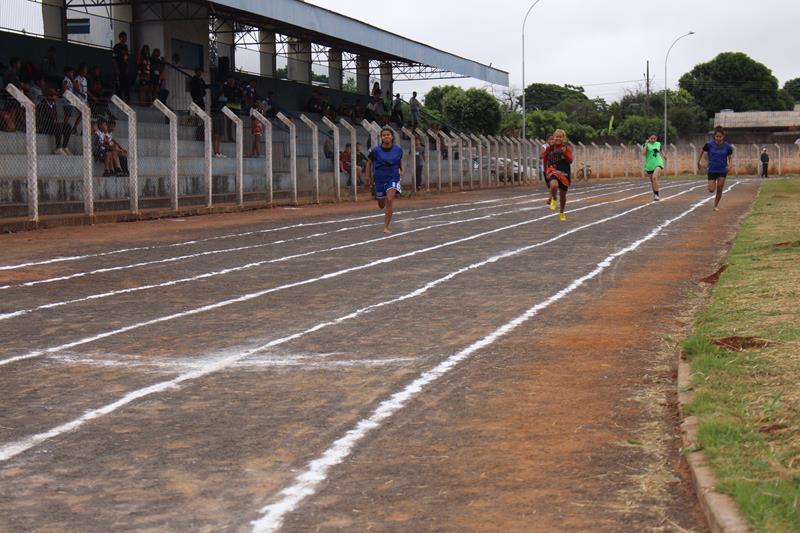 Atletismo abriu nessa segunda os Jogos Intercolegiais 2024 em Amambai