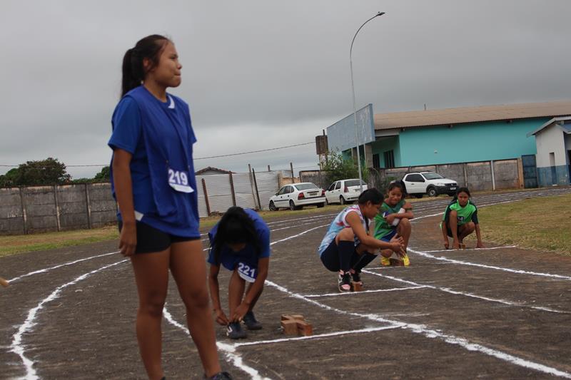 Atletismo abriu nessa segunda os Jogos Intercolegiais 2024 em Amambai