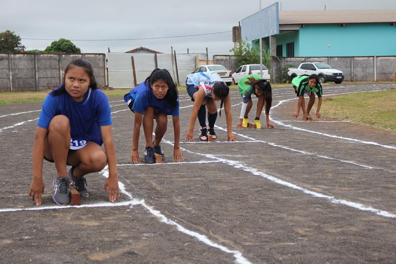 Atletismo abriu nessa segunda os Jogos Intercolegiais 2024 em Amambai