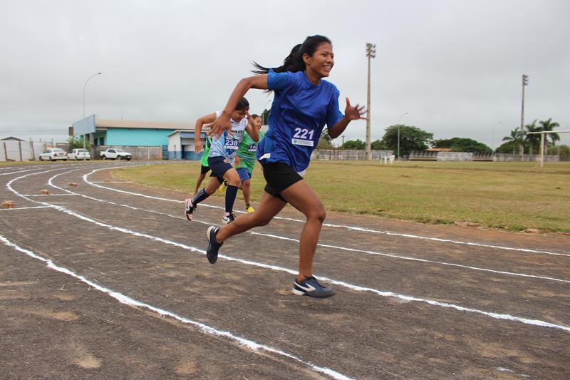 Atletismo abriu nessa segunda os Jogos Intercolegiais 2024 em Amambai