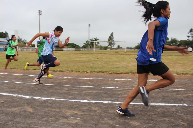 Atletismo abriu nessa segunda os Jogos Intercolegiais 2024 em Amambai