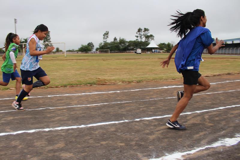 Atletismo abriu nessa segunda os Jogos Intercolegiais 2024 em Amambai