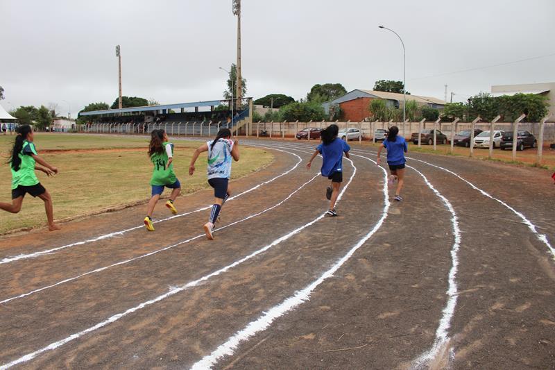 Atletismo abriu nessa segunda os Jogos Intercolegiais 2024 em Amambai