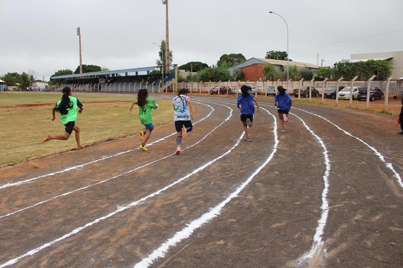 Atletismo abriu nessa segunda os Jogos Intercolegiais 2024 em Amambai